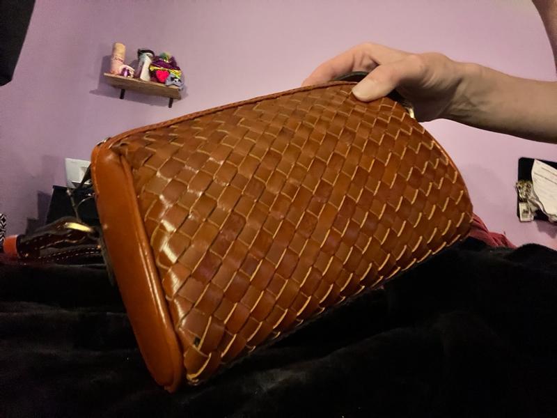 Romy Crossbody - Hand Stained Woven – Patricia Nash