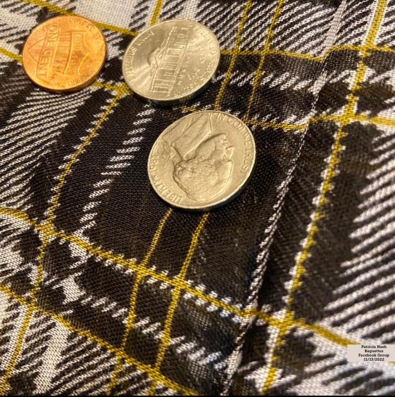 Black and White Plaid closeup