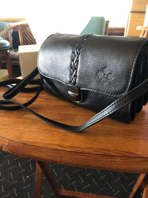 Patricia+Nash+Leather+Crossbody+Bag+-+Bianco+Handbag+Florence for sale  online