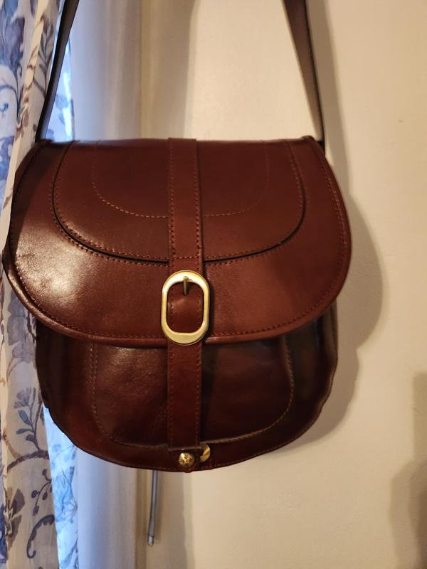 Patricia nash rosolini store leather saddle bag