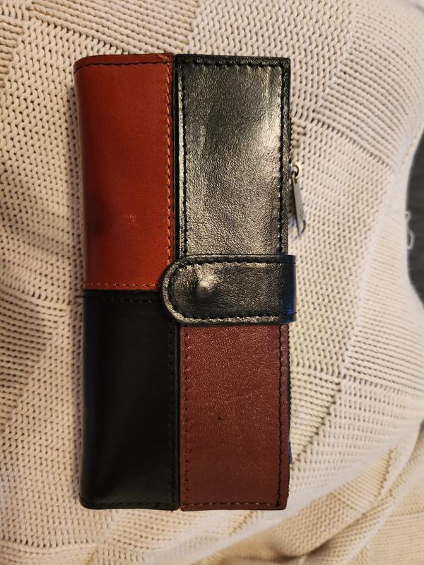 Nazari Heritage Signature Map Bifold Wallet, Small, With Snap & Zipper Closures, 10 Card Slots, ID Window - View #5