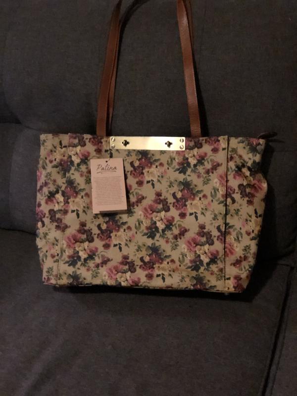 Patricia Nash Coated Canvas Silvi Travel Tote