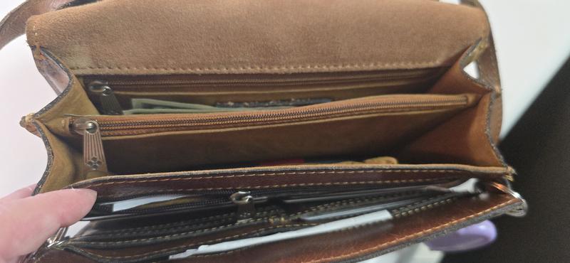 Plenty of room for cash cards and even an ink pen!