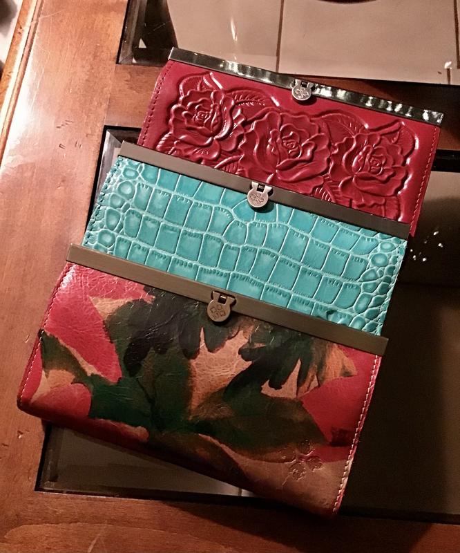 Cauchy Wallet - Tooled Leather – Patricia Nash