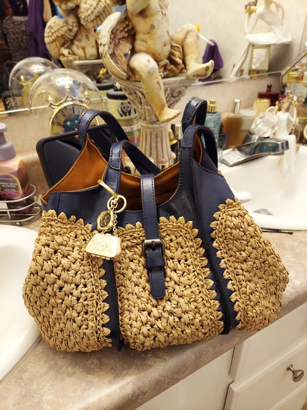 Christiana Woven Satchel - Specialty Woven – Patricia Nash