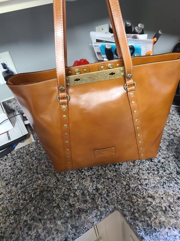 Patricia nash leather clearance tote