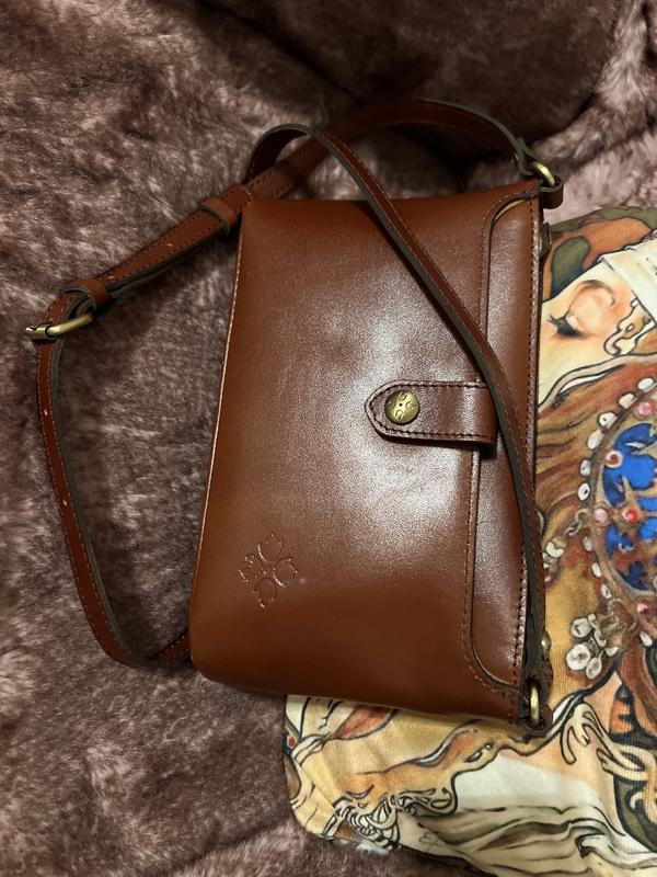 Aimee Crossbody Bag - Vintage Vegetable Tanned Leather – Patricia Nash