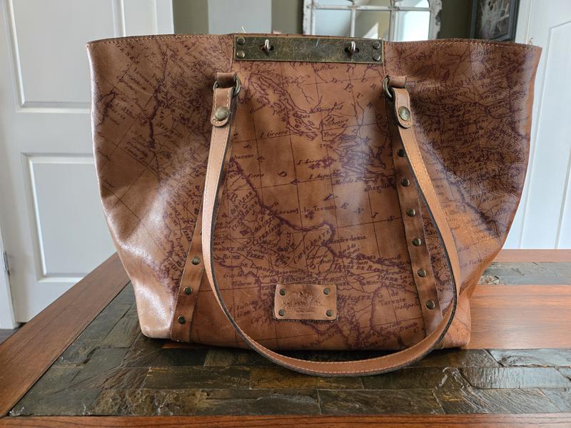 Patricia Nash 地図プリント トートバッグ Patricia Nash Curry Greek Map Print Tote Bag | Dillard's