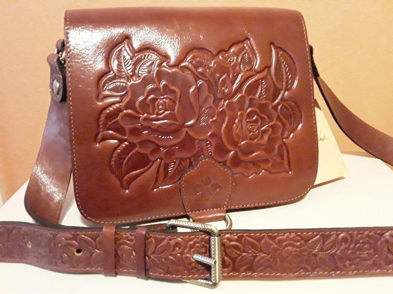 Patricia Nash Villanova Leather Crossbody Bag with Hangoff Pouch - 20918132