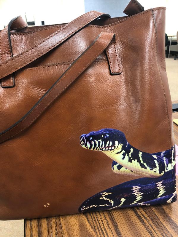 Python Liz Traveler Tote – Taxidermy