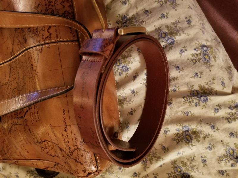 Patricia Nash 1.4 Le Fleur Bloom Vietri Leather Belt