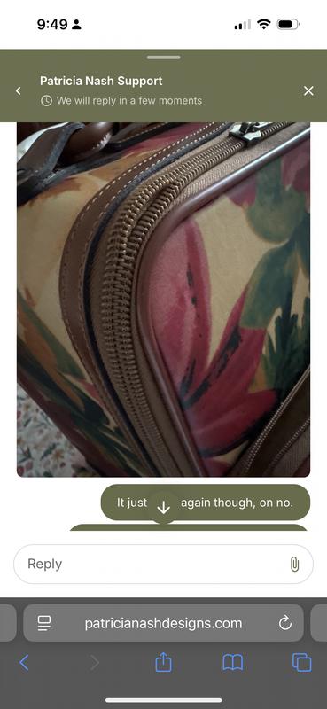 Busted zipper