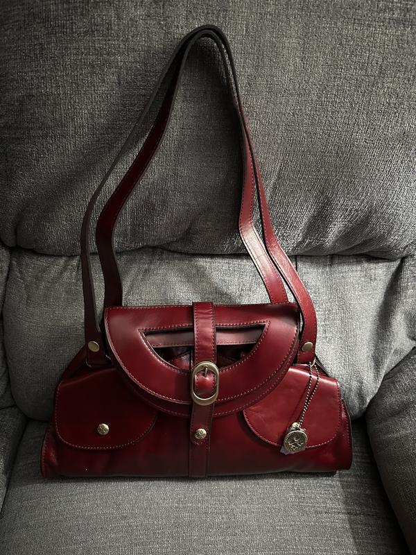 Milania Convertible Satchel - Vintage Distressed Leather