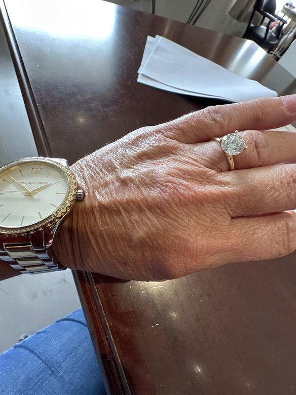 10K Gold 2 CT. T.W. Lab-Created Diamond Solitaire Ring | Banter