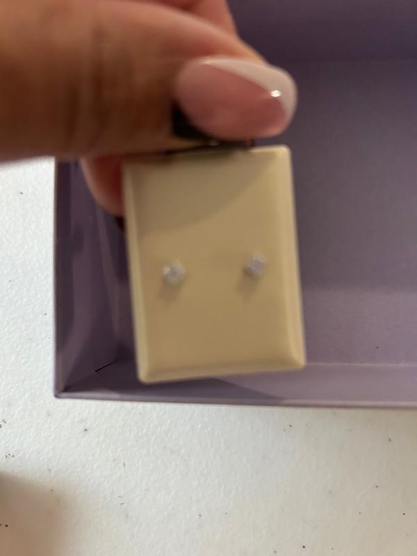 3mm Cubic Zirconia Stud Earrings in Sterling Silver Banter