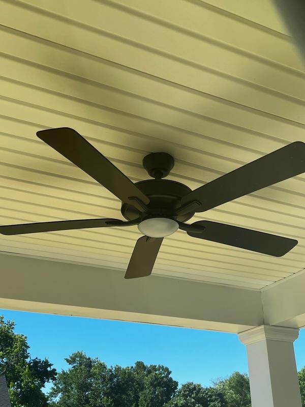 Matt black fan