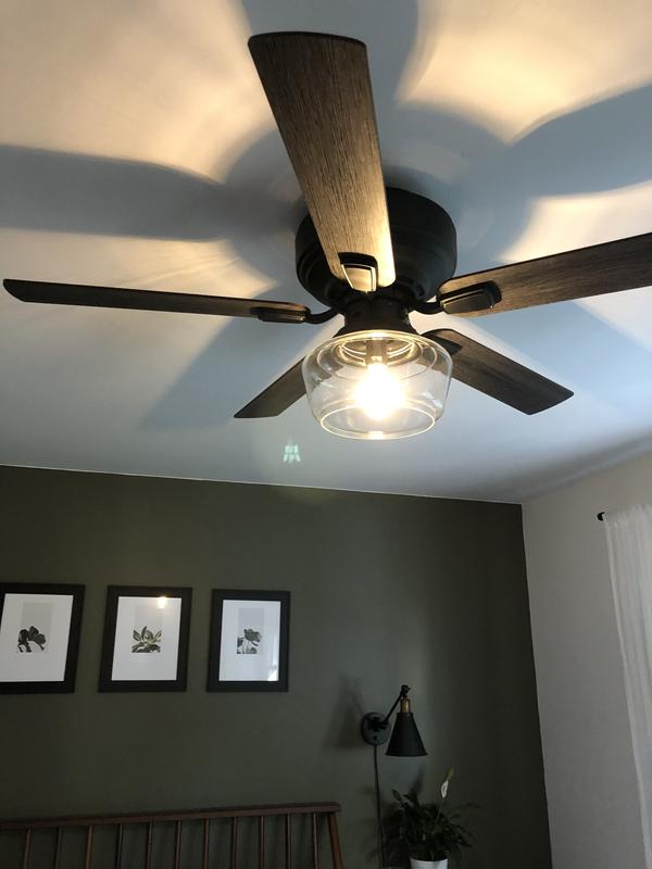 52 Inch Macenna White Pull Chain Ceiling Fan Prominence Home