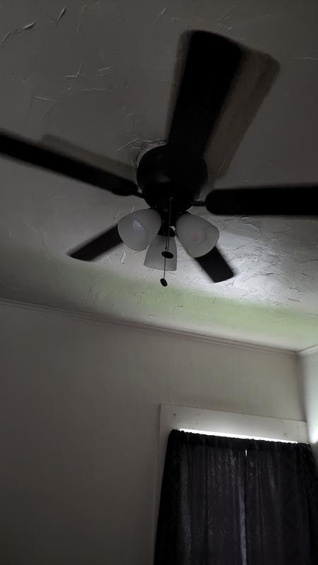 Lights and fan off