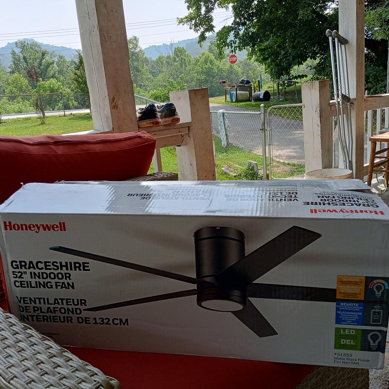 Honeywell ceiling fan with led lights and remote