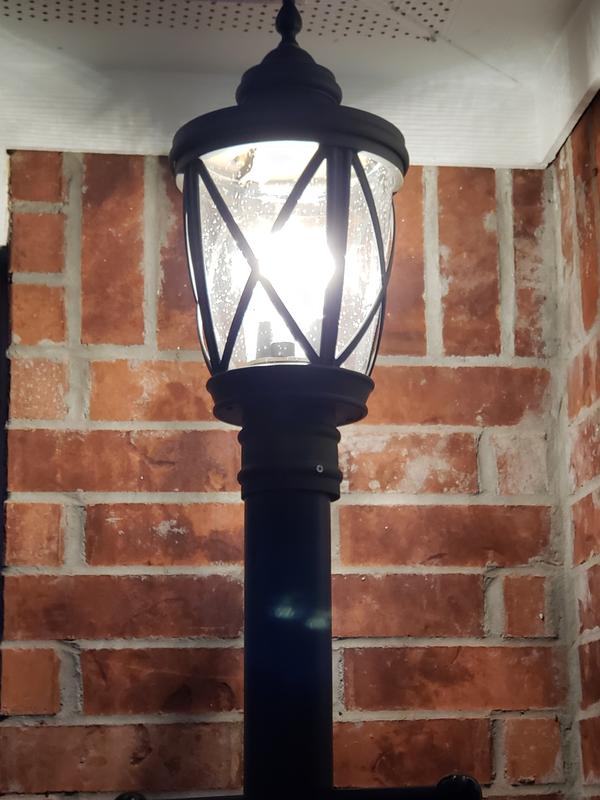 allen + roth Castine 180-Watt 19.5-in Rubbed Bronze Traditional Post Light allen + roth Castine 180-Watt 19.5-in Rubbed Bronze Traditional Post Light