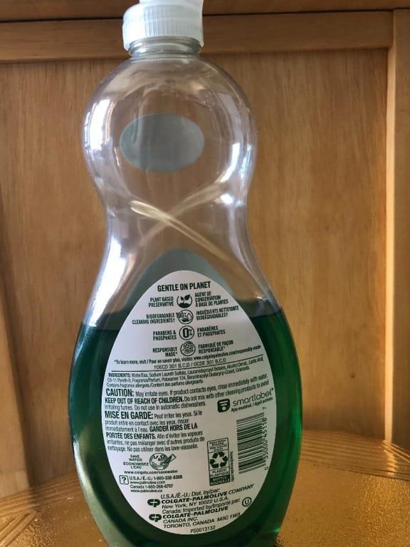 Palmolive Dishwashing Liquid Dish Soap, Unscented Scent, 32.5 Fluid Ounce