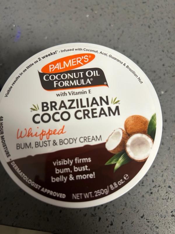Buy Palmer's Coconut Oil Formula Brazilian Coco Whipped Bum, Bust & Body  Cream, 3.3 oz from Dollar General - Instore