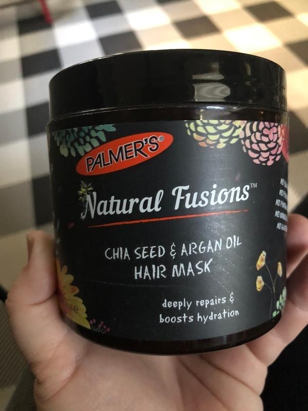 Palmer S Natural Fusions Chia Seed Argan Oil Hair Mask