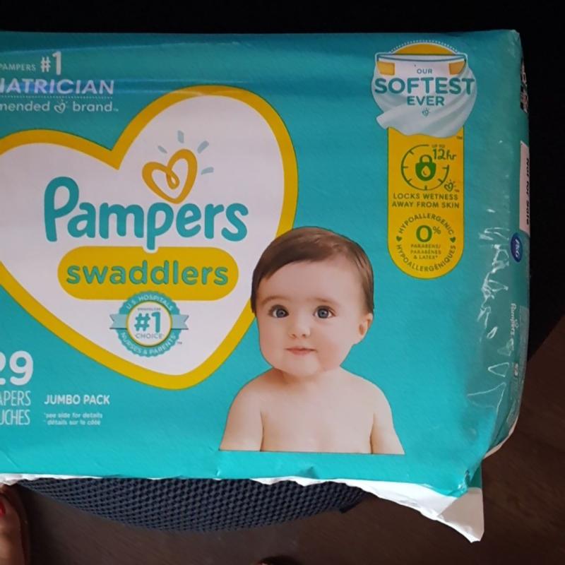 Pampers Swaddlers Talla 1, 96 Pañales