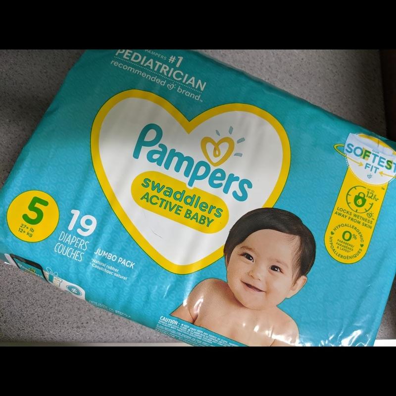 Pampers Swaddlers Diapers Jumbo Size 1