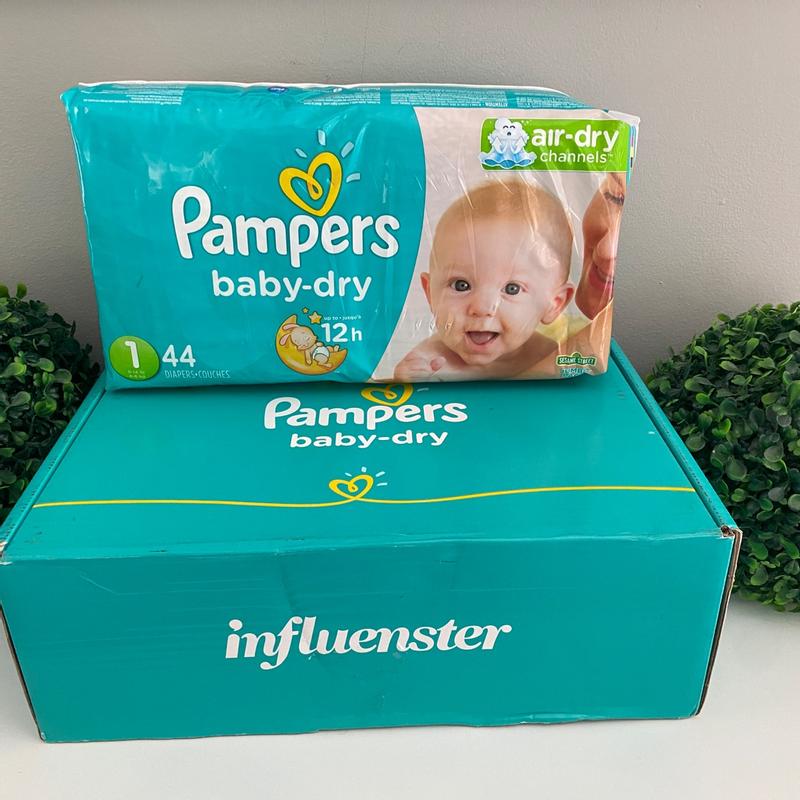 Pampers baby-dry taille 3 - BIG PACK - 80 pièces - 6 à 10 kg - 12h de  protection