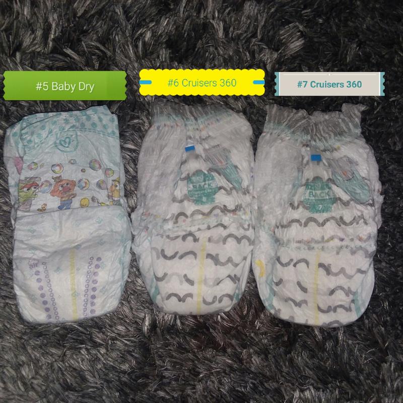 Pampers cruisers 360 size hot sale 5