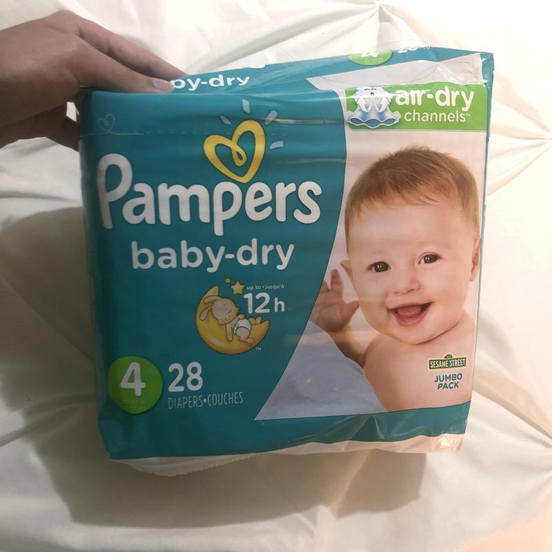 Diapers Size 4, 150 Count - Pampers Baby Dry Disposable Baby Diapers,  Enormous Pack, Packaging & Prints May Vary : : Health & Personal  Care