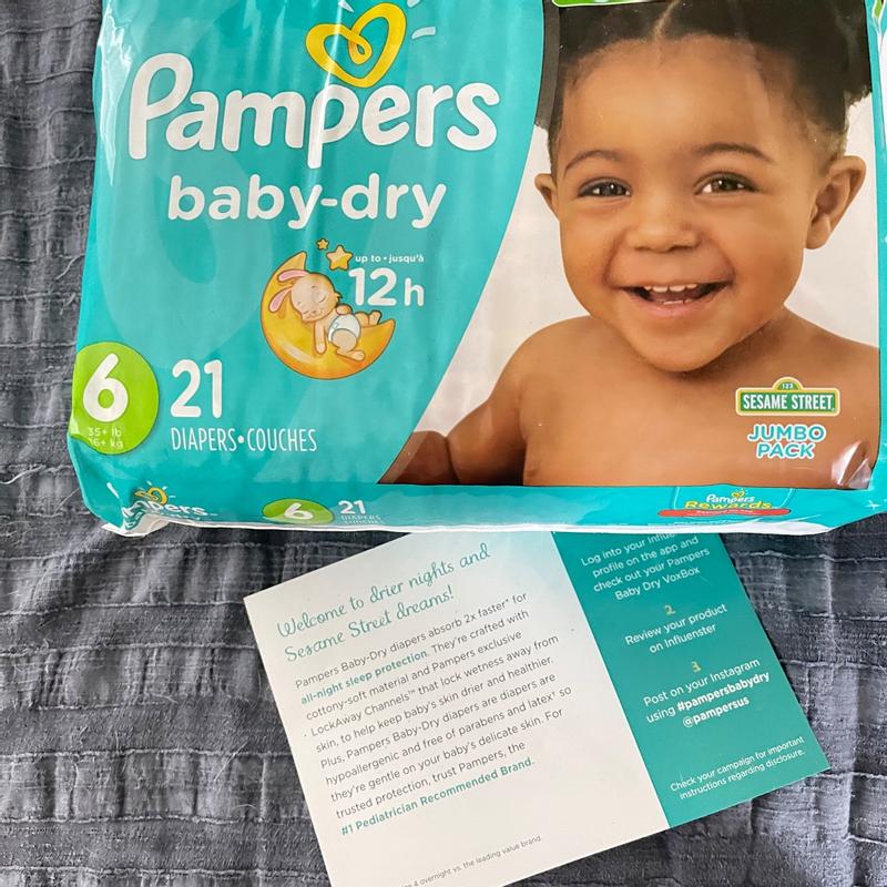 Pampers Baby Dry Diapers Size Newborn, 104 Count (Select for More