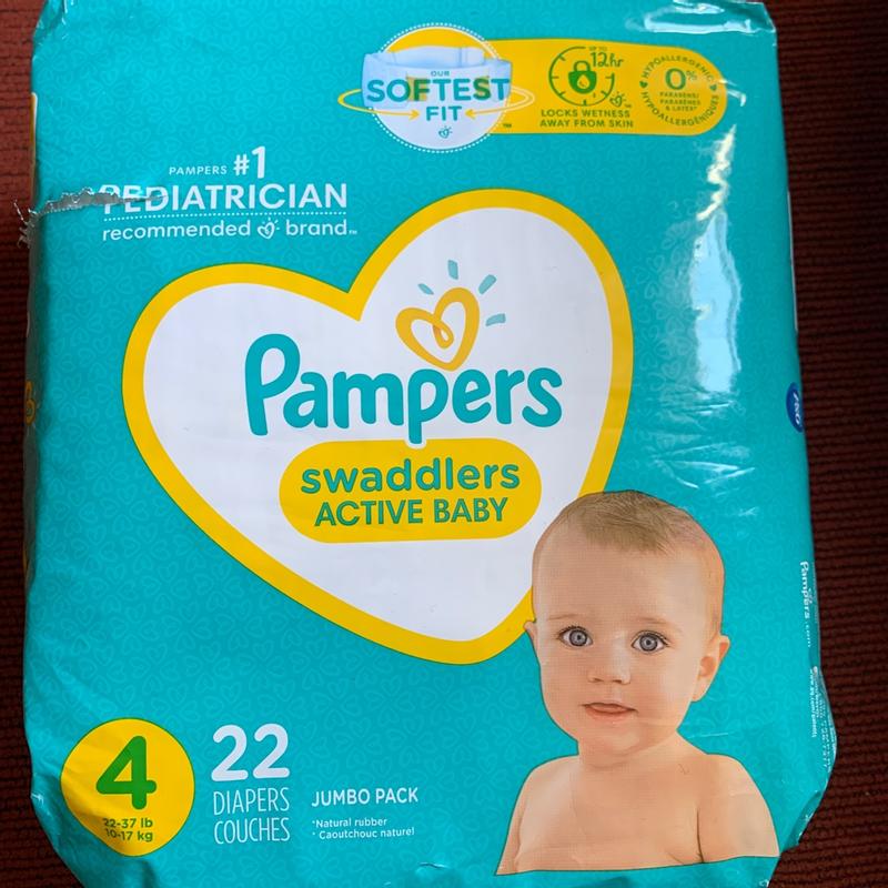 Pampers Swaddlers Diapers Jumbo Size 5