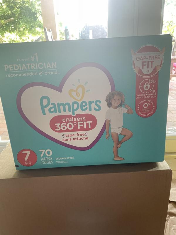 Pampers® Cruisers 360 Degrees Fit™ Size 3 74Count Disposable Diapers
