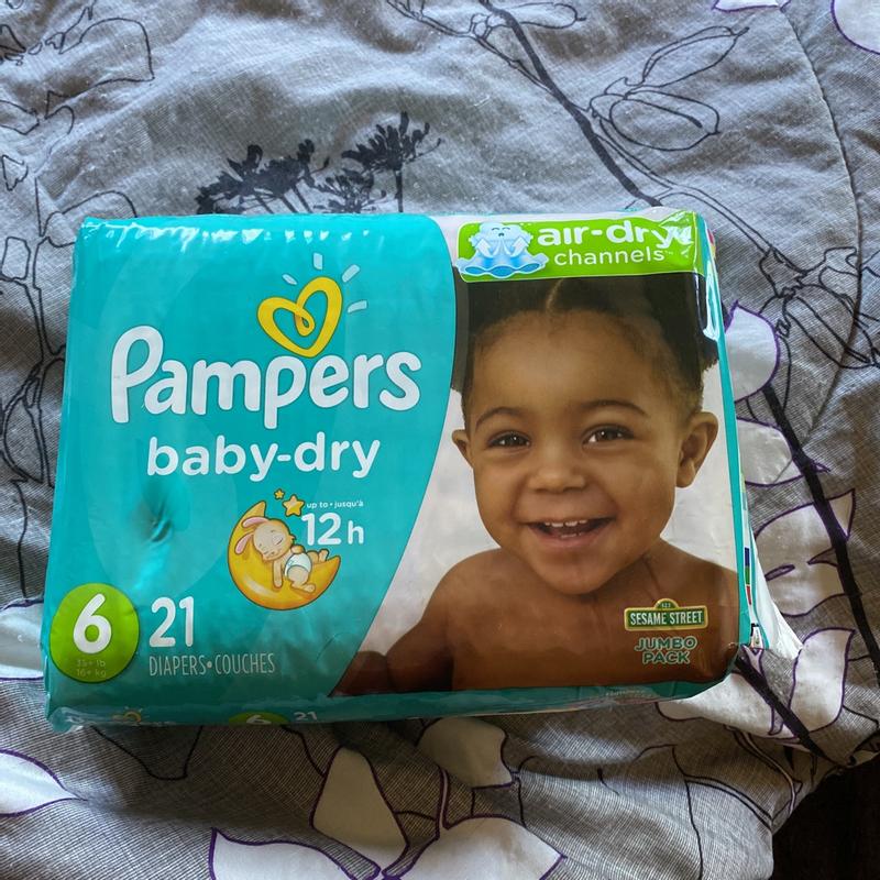 Pampers Baby Dry Diapers, Size 7, 54 Count