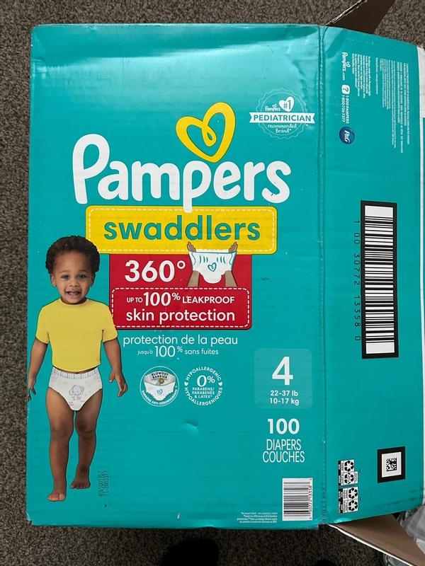 Pampers Swaddlers Diapers Size 4 116 Count
