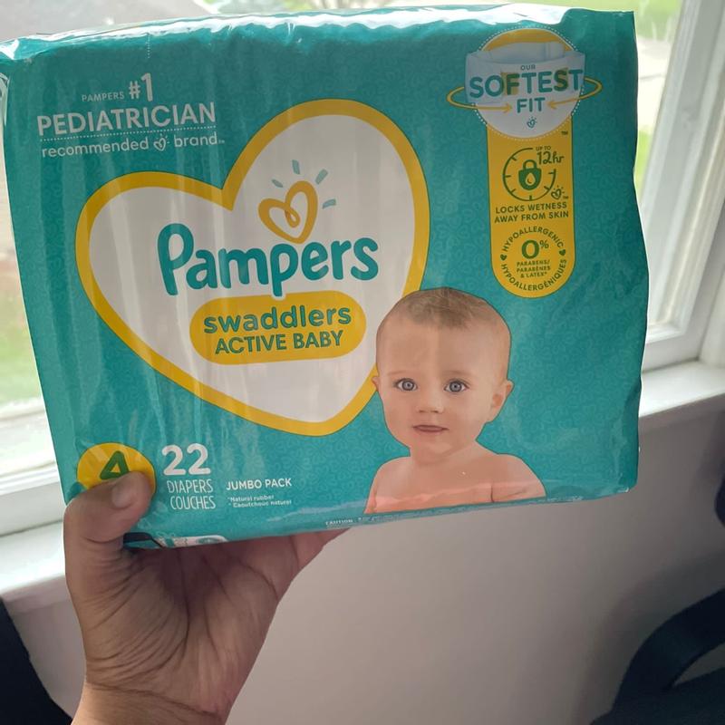 Pampers Swaddlers Diapers Jumbo Size 1