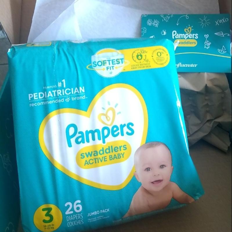 Pañal PAMPERS Swaddlers Talla 1 96 Unidades