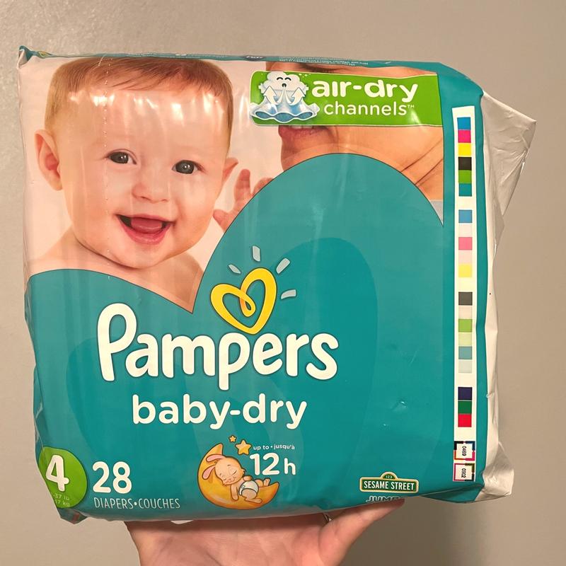 Pampers Baby Dry Size 3 Sesame Street Diapers - 96 CT