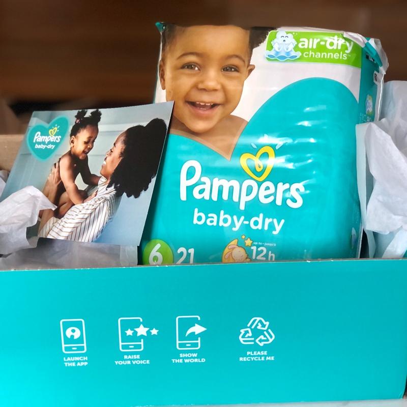 Pampers baby dry hot sale size 3 104