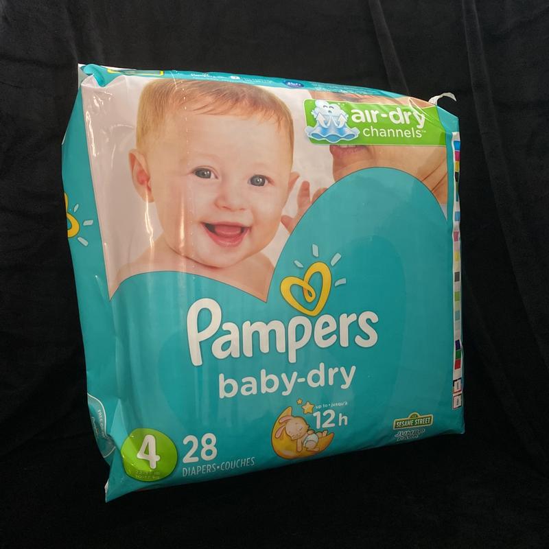 Pampers Baby Dry, taille 4, 120 couches