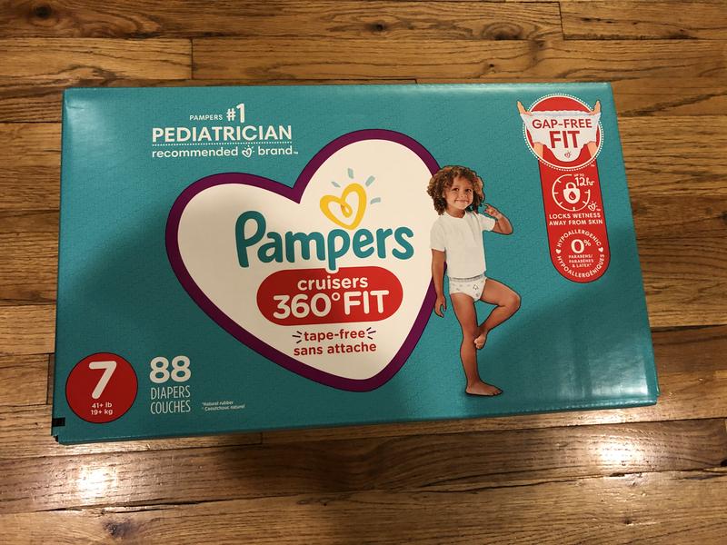  Pampers Cruisers 360 Diapers Size 7, 44 count - Disposable  Diapers : Baby