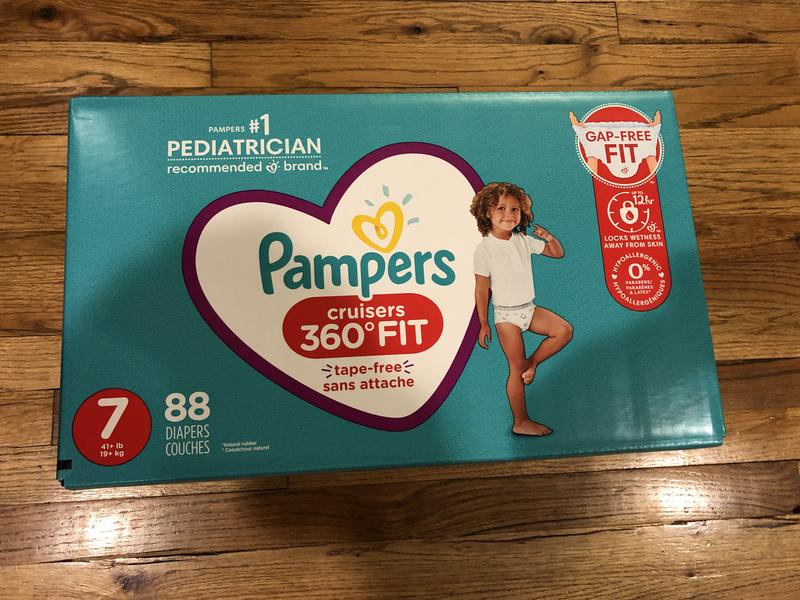 Pampers Cruisers 360 Diapers, Size 3, 136 Count