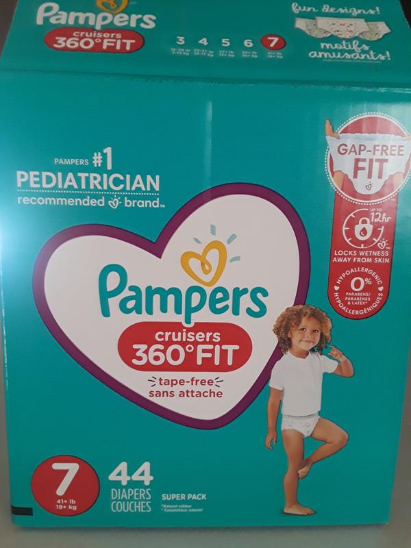 Pampers Cruisers 360 Diapers Size 4, 21 Count (Select for More