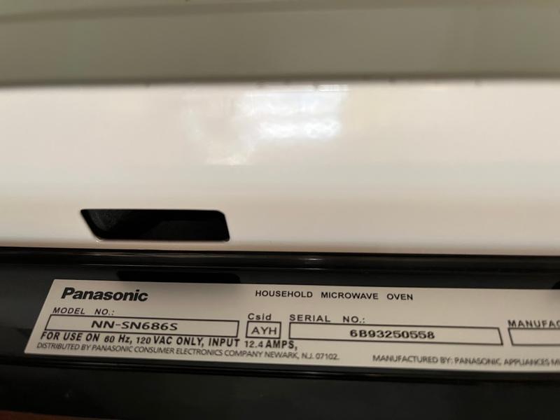 Panasonic 1.2-cu ft Medium 1200-Watt Sensor Cooking Controls Panasonic 1.2-cu ft Medium 1200-Watt Sensor Cooking Controls