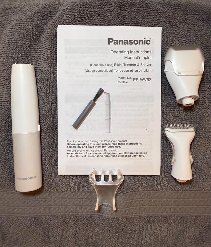 Bikini Trimmer, Extra-Wide Head, Updated Foils with 4 Attachments