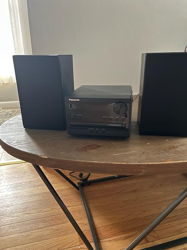 Full Range Speaker Stereo System with CD, Bluetooth and Radio
