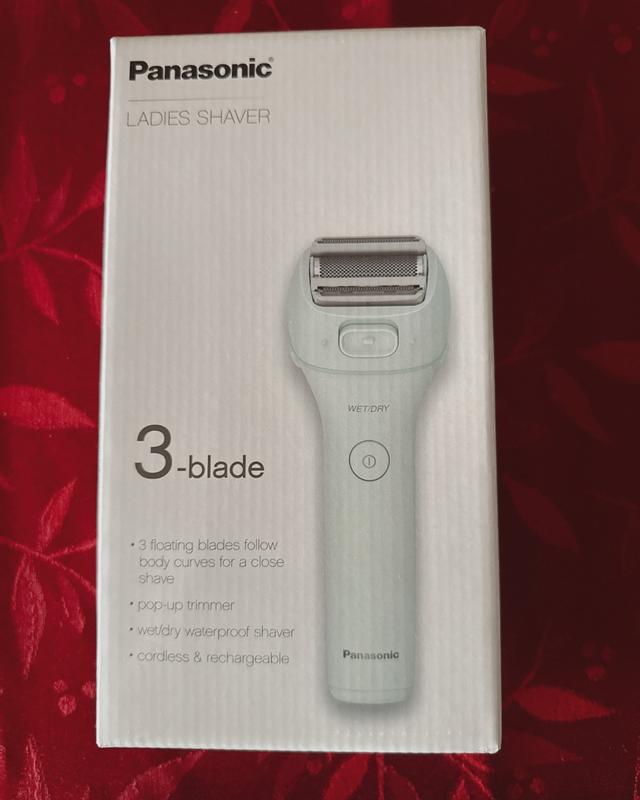 Panasonic 3-Blade Women's Electric Shaver with Pop-Up Trimmer - ES