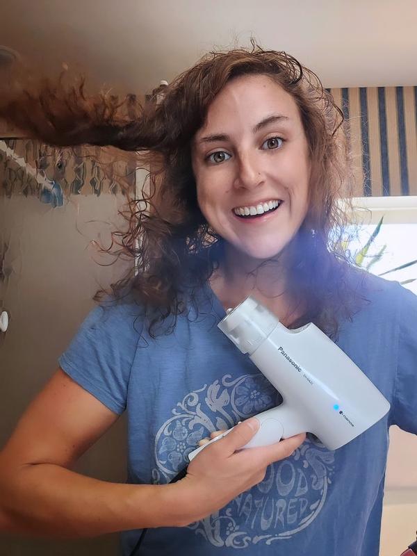 Panasonic nanoe™ Compact Travel Hair Dryer with Oscillating Quick